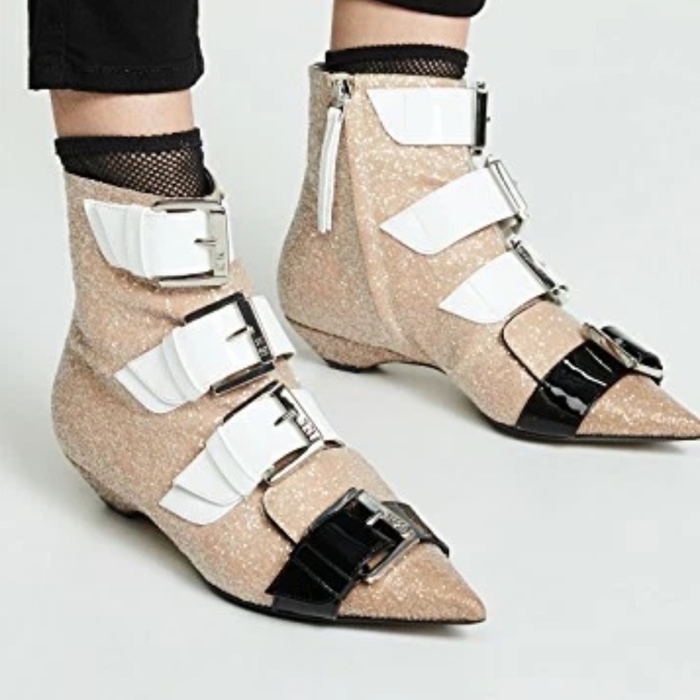 NO. 21 Glitter boots